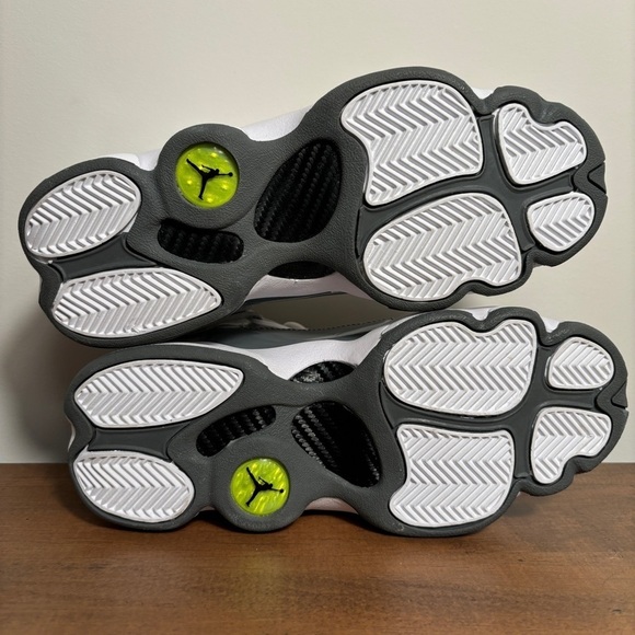 Nike Jordan 6 Rings Sneakers Shoes White/Cool Grey 323419-121 4.5Y / 6 Women - Picture 5 of 8